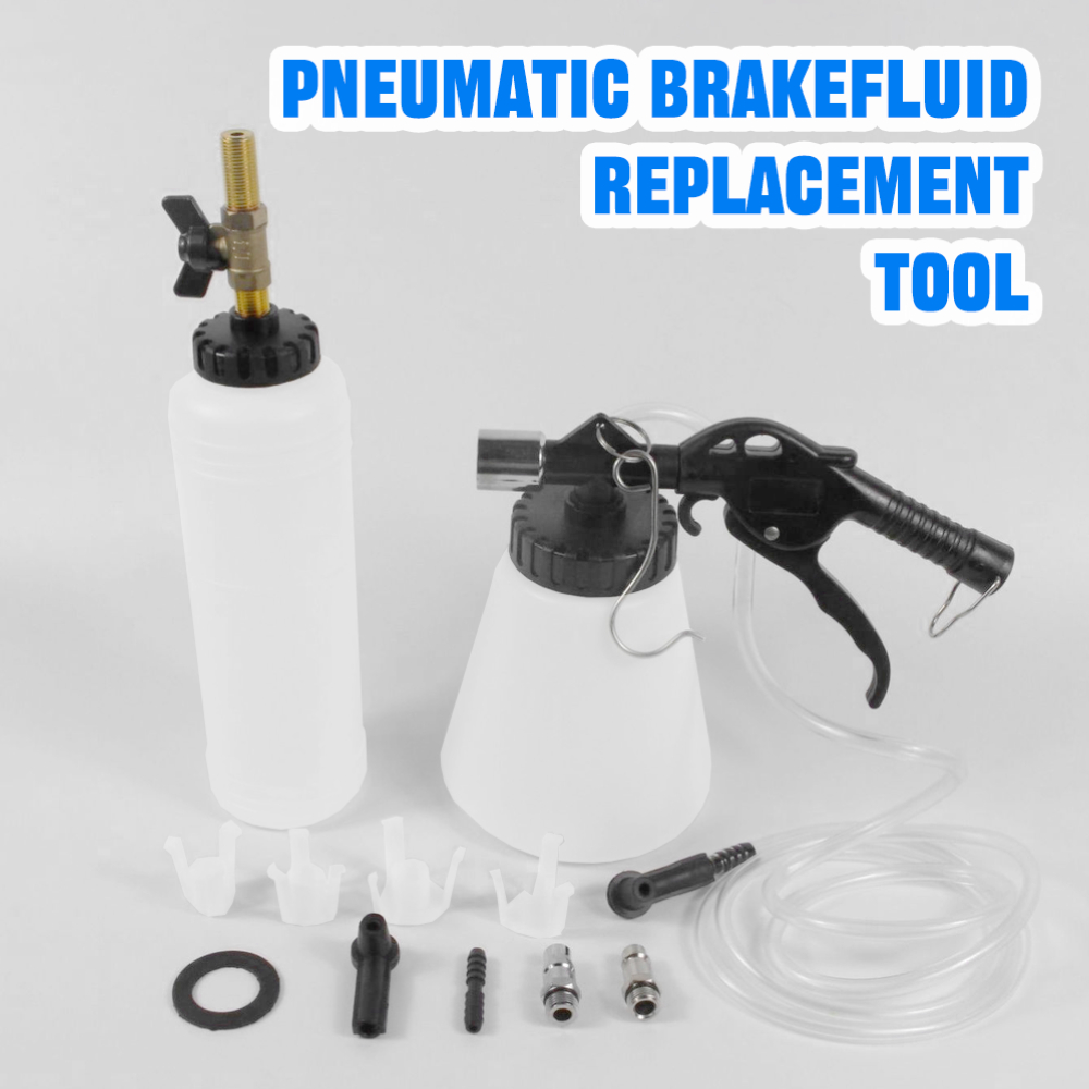 Brake Fluid - Kit di spurgo freni pneumatico con
