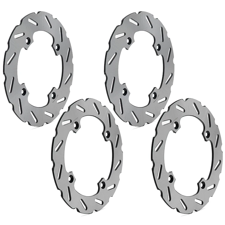 Brake Disc Motorcycle - Nuovo Set di 2 Dischi Freno