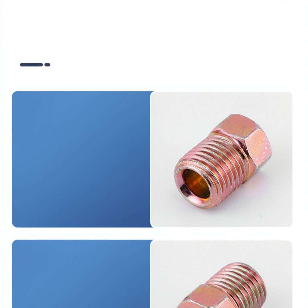 Brake Fluid - Connettore per tubi freno con dado