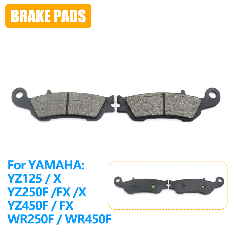 Motorcycle Brake Pads - Per YAMAHA YZ250 YZ250F YZ250FX YZ250X