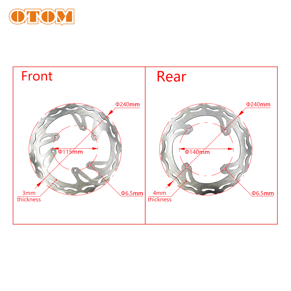 240 millimetri Moto Anteriore  - Brake Rotor recensione e prezzo