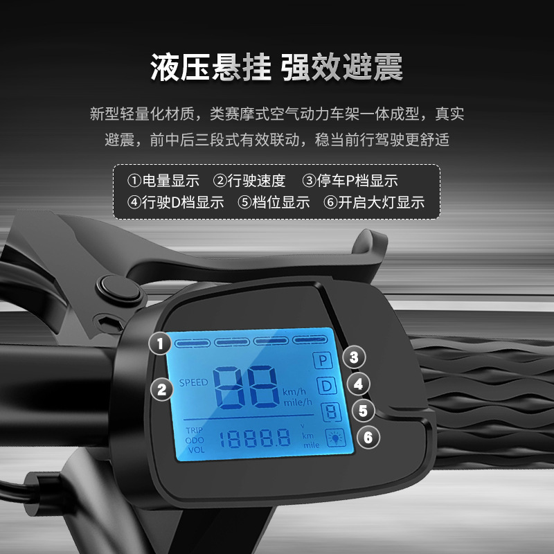 Bicicletta elettrica pieghevol - Brake Disc Motorcycle recensione e prezzo