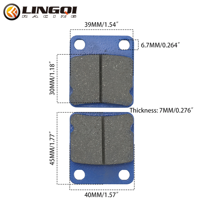 LINGQI Pastiglie freno a disco - Brake Pads Bike recensione e prezzo