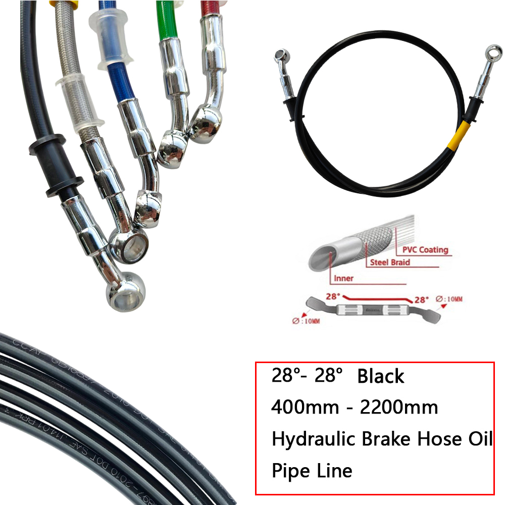 28 ° -28 °   Tubo Flessibile N - Brake Line Motorcycle recensione e prezzo